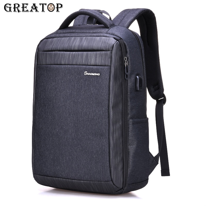 GREATOP , mochila de negocios Unisex de estilo popular, mochila de viaje, mochila para estudiante, mochila para ordenador portátil de 15,6 pulgadas, mochila con Anti-robo
