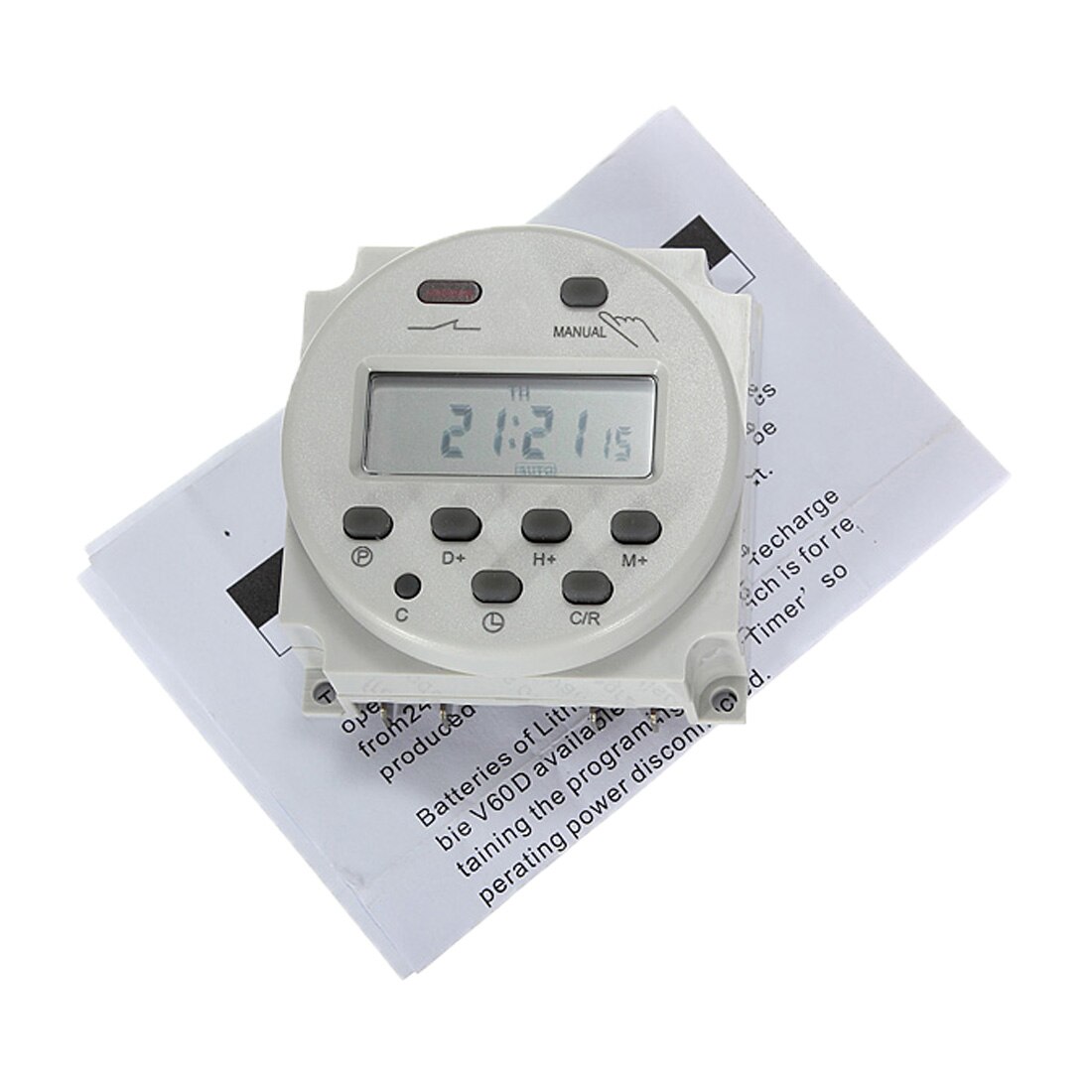 LCD Digitale 220 v AC 7 Dagen Programmeerbare Timer Schakelaar Met UL vermeld Relais Binnen En Countdown Time Functie