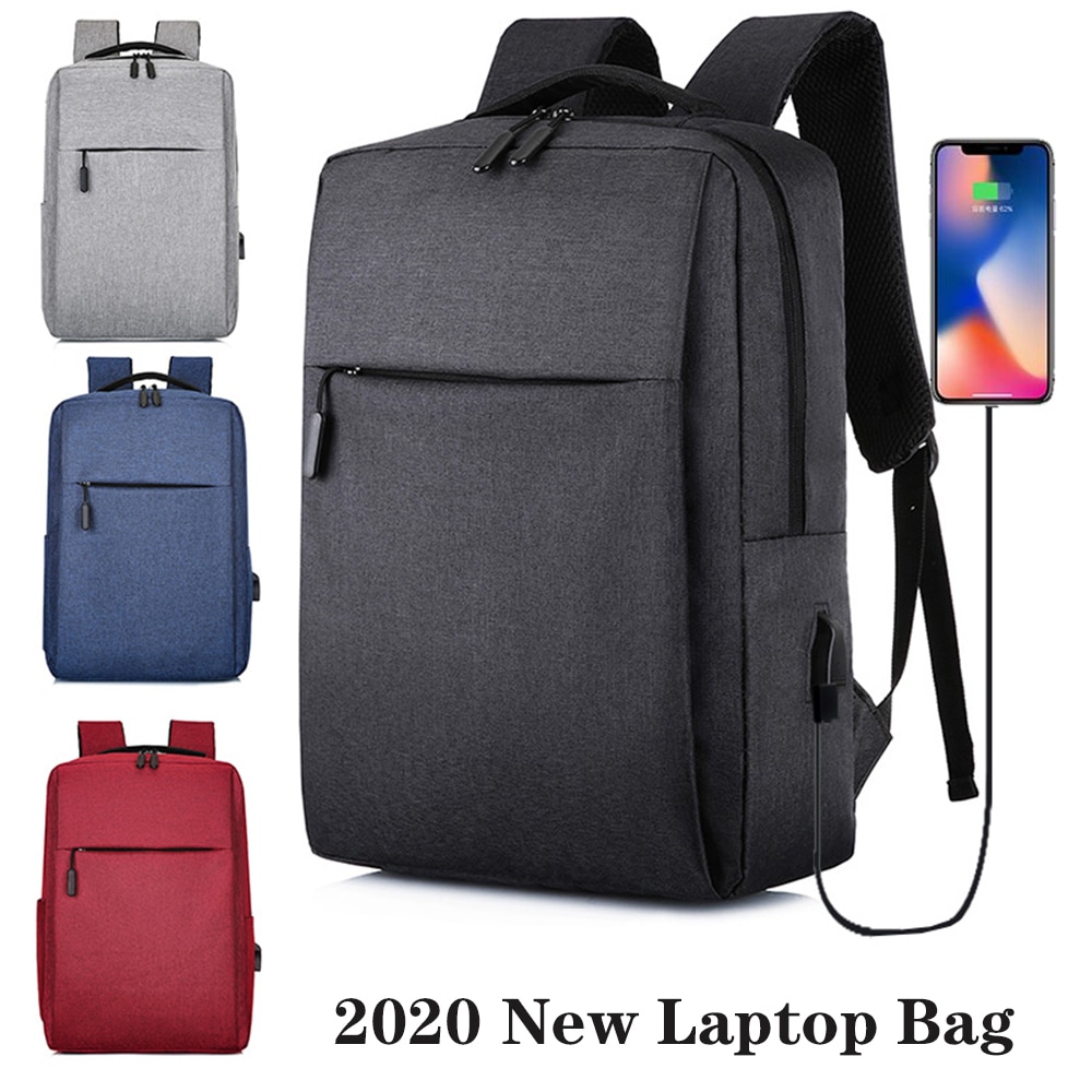 Pochette d'ordinateur femmes hommes sac à dos voyage sacs à dos mâle loisirs sac à dos Mochila pochette pour ordinateur portable sac pour ordinateur portable USB sac à dos housse d'ordinateur portable
