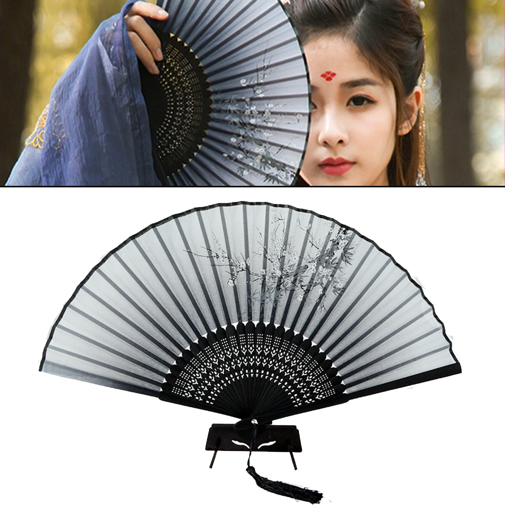 Vintage Stijl Zijde Vouwen Fan | Chinese Japanse Patroon, Handwerk, Cadeau, Home Decor, Dans Ornamenten, hand Fan