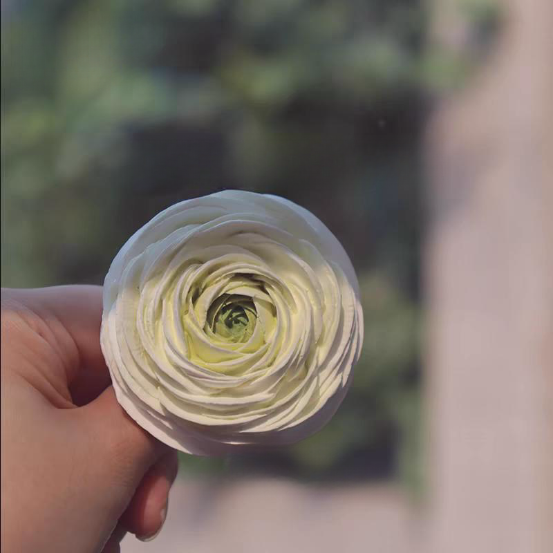 Stampo in silicone per gesso con fiori di peonia aromatica 3D Stampi per ornamenti di fiori in gesso Stampo per decorazione di candele
