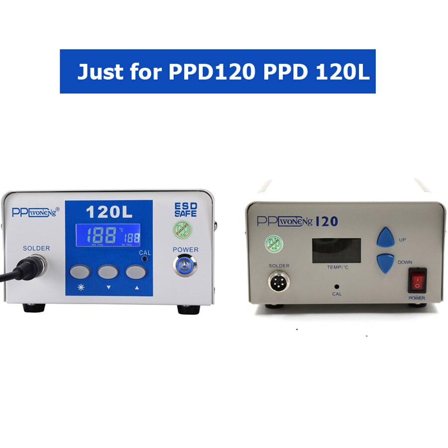 PPD120 120L Unsolder BGA Rework Station Copper Heating Plate handle for iPhone A8 A9 A11 CPU NAND IC Repair Welding Plate