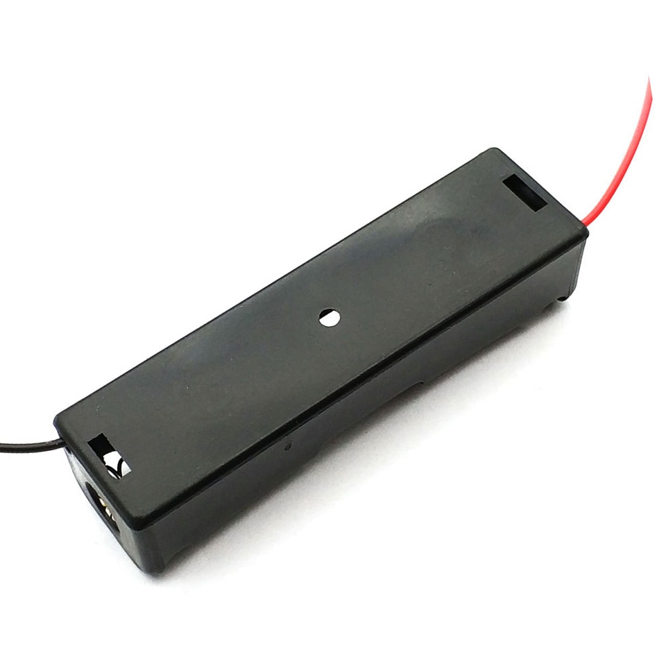 18650 serier batterikasse 1*18650 batteriboks 18650 holder med ledninger 3.7v serier parallelforbindelse diy