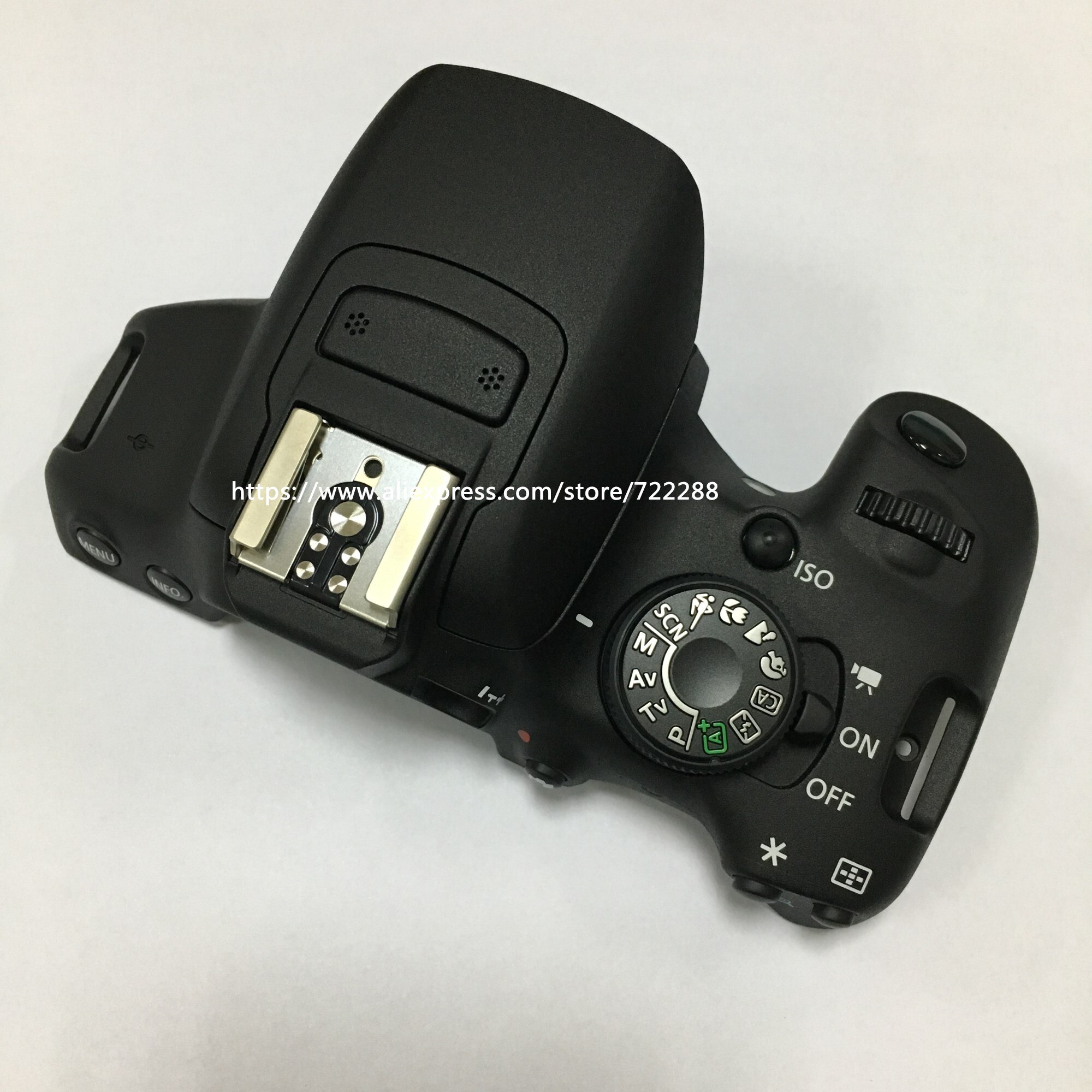 Piezas de reparación para Canon EOS 700D Rebel T5i Kiss X7i cubierta superior carcasa Ass'y con botón de obturador de modo Flash unidad de CG2-4271-000