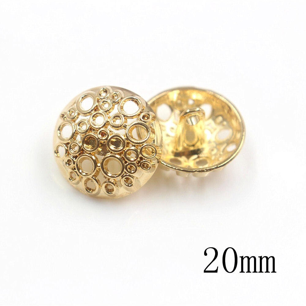 178231,10pcs/lots gold metal buttons Coat Suits Uniforms Buttons DIY handmade sewing: A-17823-77