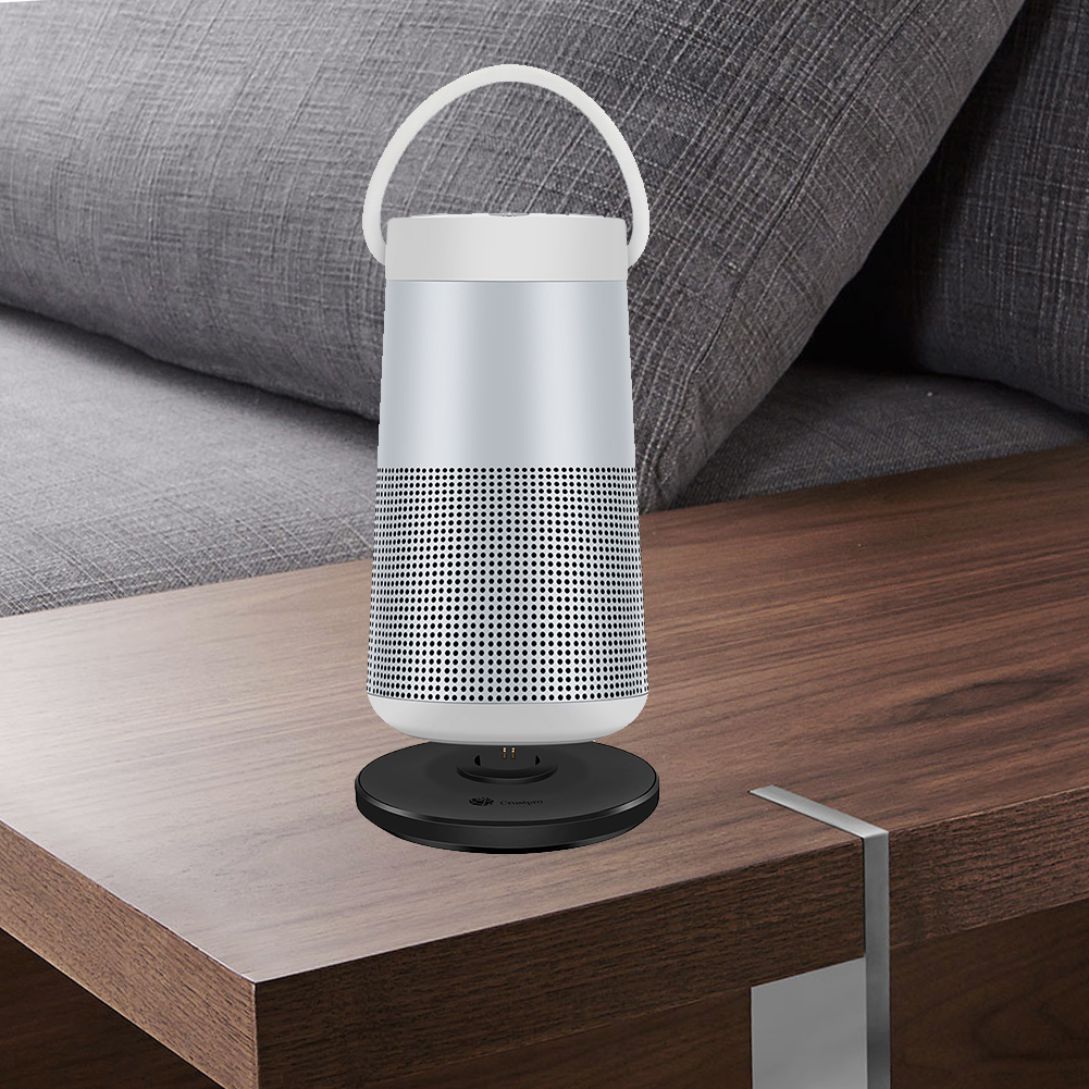 Soporte de carga USB para altavoz Bose SoundLink Revolve/Revolve + II, Base de cargador Universal + funda de sonido, accesorios para altavoces