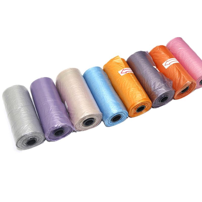 1 Roll Pet Garbage Bag Thick Convenient Environmental Cleaning Waste Bag Pet Rubbish Pick Up Bag Small Garbage Trash Bag