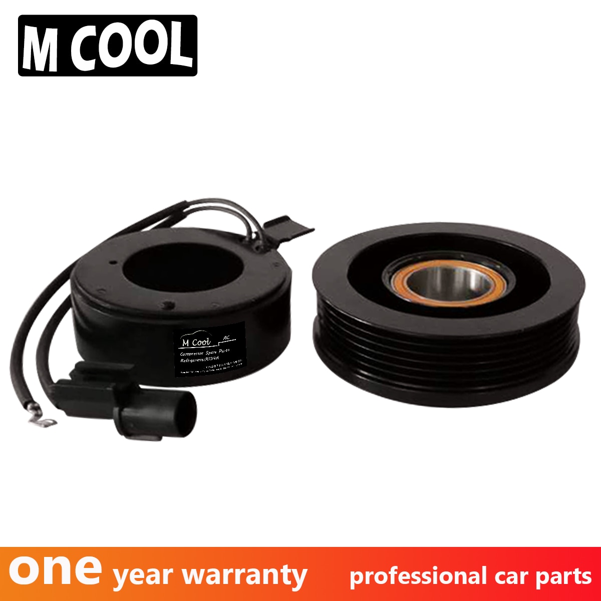 MSC90C Car AC Compressor Clutch For Mitsubishi Lancer Pulley : 109MM PV6 12V Bearing Size 355020 For Mitsubishi AC Clutch