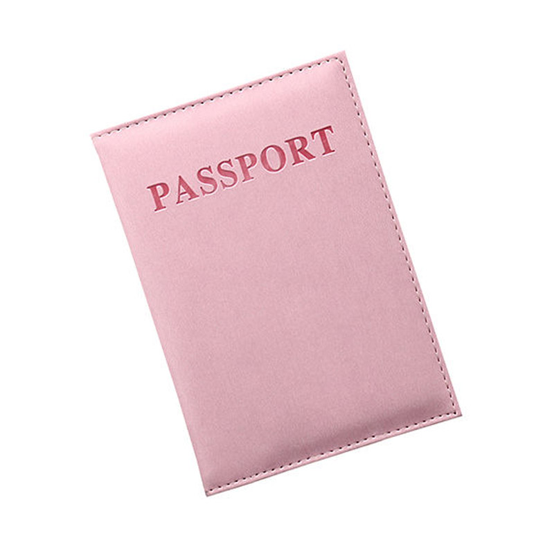 Classy Practical Travel Case Passport ID Card Cover Holder Protector Organizer PU Leather Women Men Wallet: 10