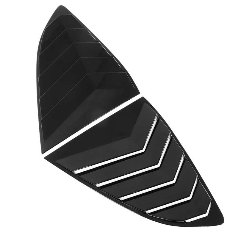 Rear Side Window Louver Air Vent Scoop Louvers Lightweight for Car