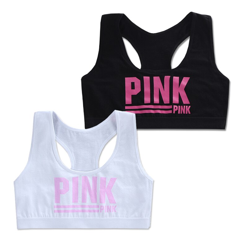 Girls Bras Underwear 12 Years Puberty Girl Undies Children Top Racerback Streetwear Bralette Smalls Teenager Child Vest Fall 14