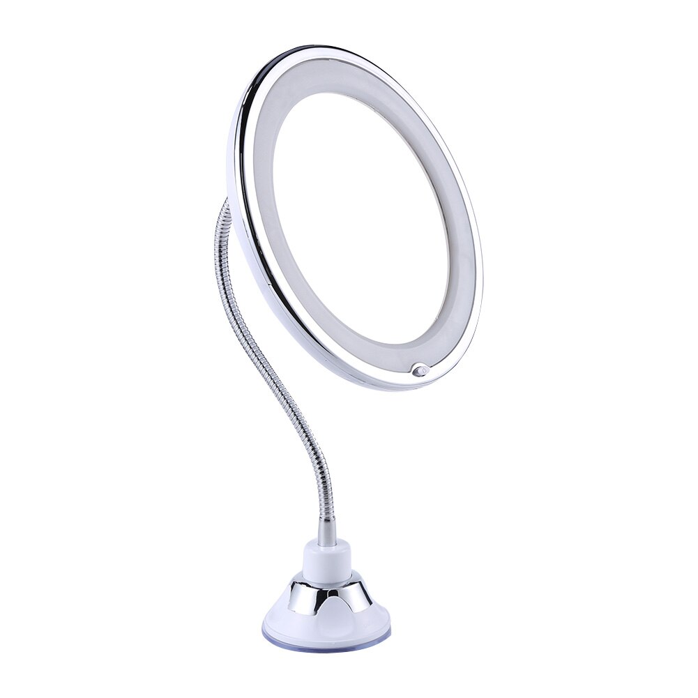 360 Rotation LED Mirror Light Makeup Mirror with Led Light Flexible Magnifying Mirrors Light Cosmetic Miroir Vanity Mirrors: Default Title