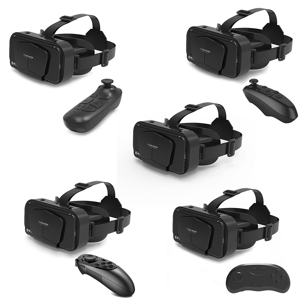 G10 IMAX VR Glasses 3D Virtual Reality Box Google Cardboard Helmet for Smartphone VR Gaming Glasses with Headset Joystick
