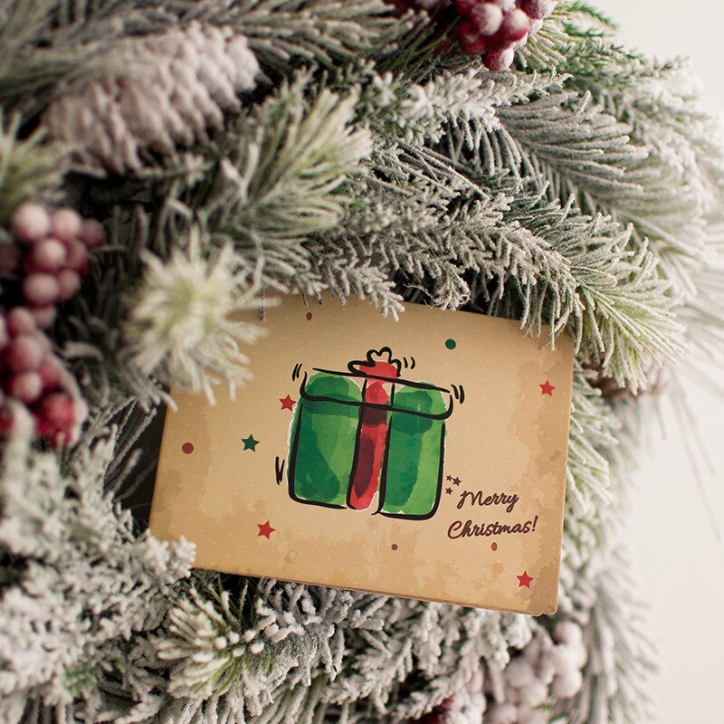 Tarjeta de felicitación navideña creativa, Año , tarjeta postal, de Navidad, de amigos, decoraciones, tarjetas postales
