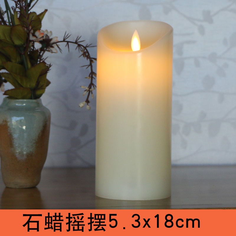 1-3 unids/set velas electrónicas Led amor cumpleaños decoración del hogar velas sin llama ámbar decorativas coloridas luces Led de té/romántico: I1Pcs