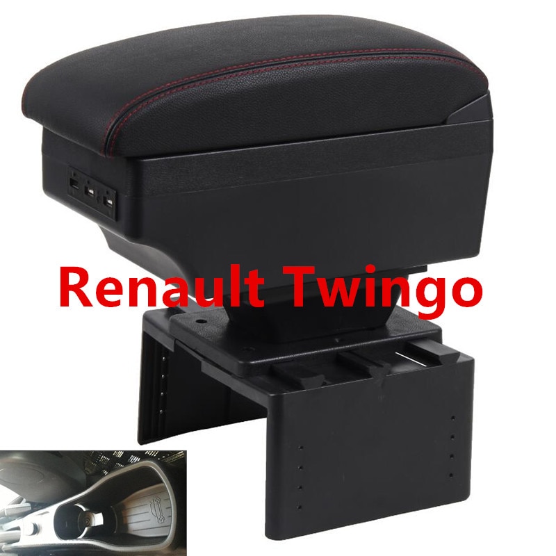 Voor Renault Twingo Armsteun Doos Universele Auto Centrale Armsteun Opbergdoos Modificatie Accessoires