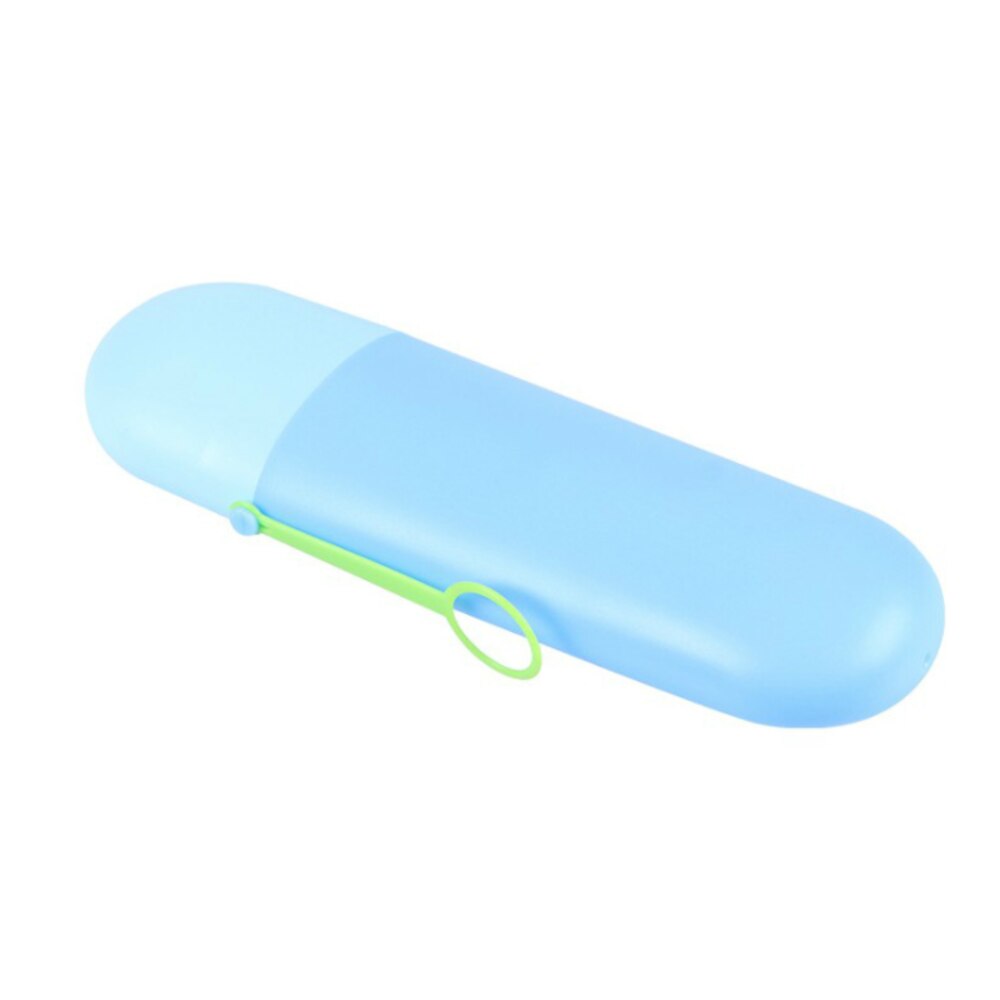 Portable Toothbrush Toothpaste Holder Storage Box Practical Container Toothbrush Organizer Bathroom Travel kit: B
