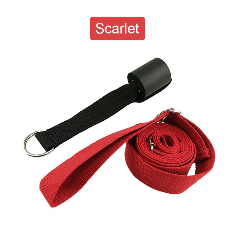 Door Yoga Flexibility Leg Stretch Belt Flexibility Stretching Leg Stretcher Strap for Dance Gymnastics Trainer 300*3.8*0.2CM