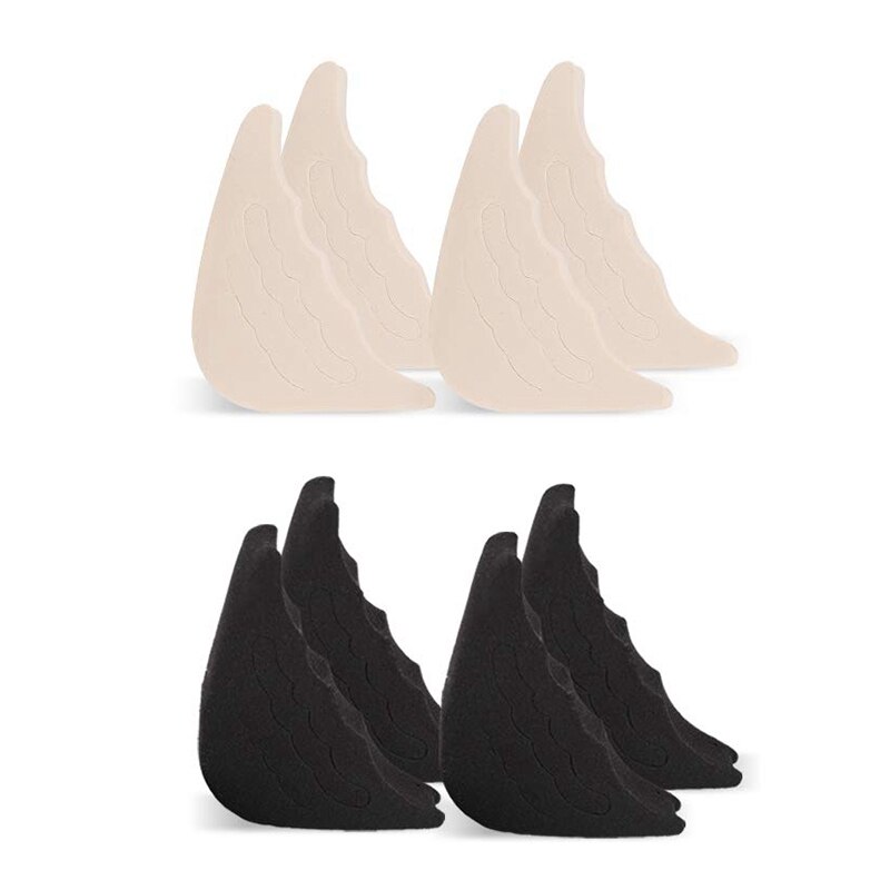 4 Pairs Toe Filler Inserts Adjustable Toe Plug Reusable Shoe Filler for Too Big Shoes for Women Men Unisex Pumps Flats Sneakers