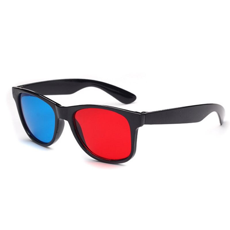 Blauw En Rood Frame Thuis 3D Bril Voor Dimensional Anaglyph Movie Game Dvd Foto Familie En Leven Video 3D Dimensie bril