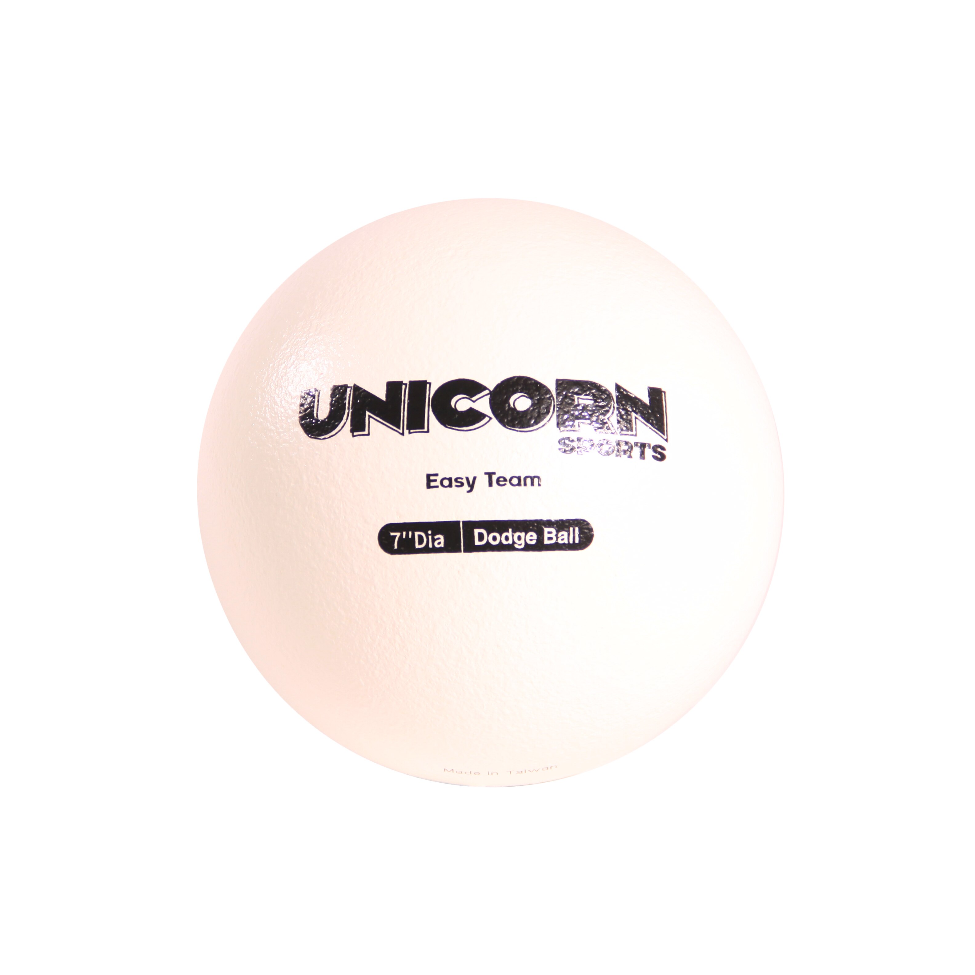 Foam Dodgeball，PU Skin Foam Ball，Dodge Ball - 7‘’: White