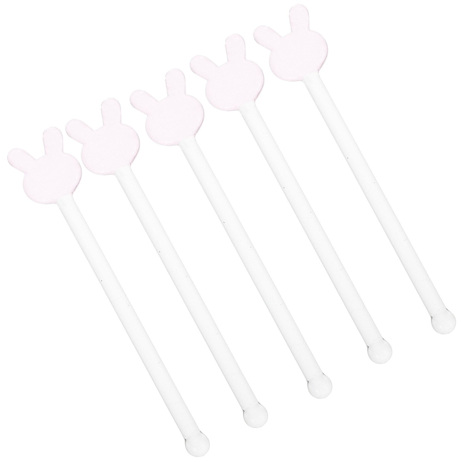 5pcs Cocktail Stirrers Reusable Delicate Drink Stirrers Stir Sticks Cocktail Drink Stirrers Coffee Stir Sticks: Default Title