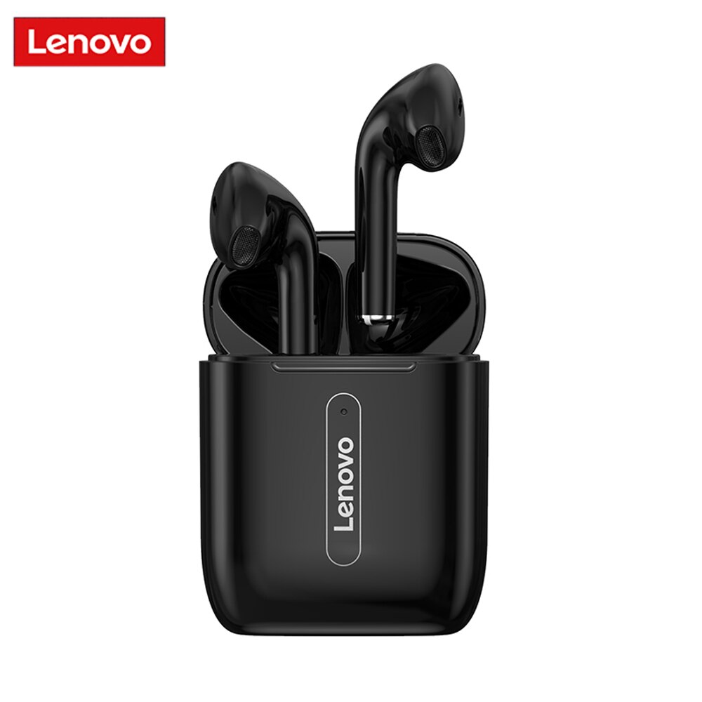 Lenovo X9/X18/XT91/QT83/LP1/LP1S Wireless Earphone Touch Control Bluetooth 5.0 Headphone Stereo HD Music Earbuds Headset w/ Mic: X9 Black