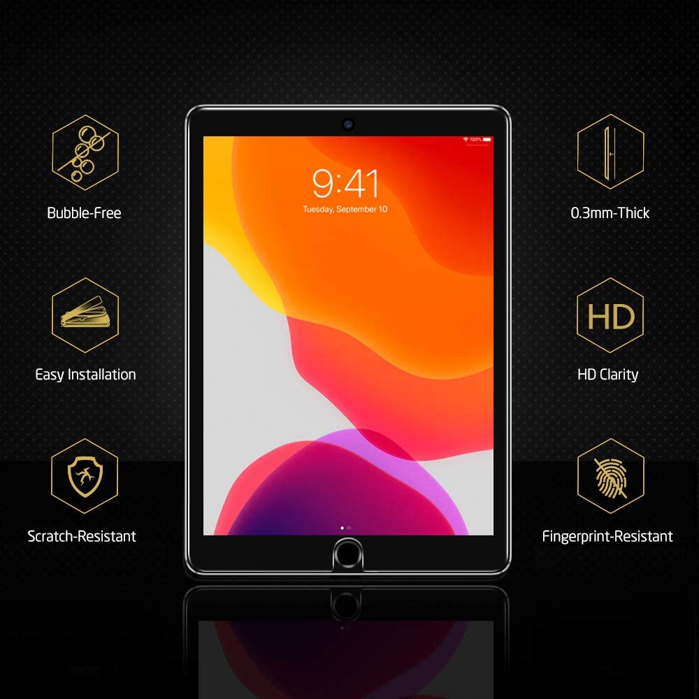 Voor apple ipad air 3 10.5 " / ipad pro 10.5 inch - tablet screenprotector krasbestendig gehard glas beschermfolie: Default Title