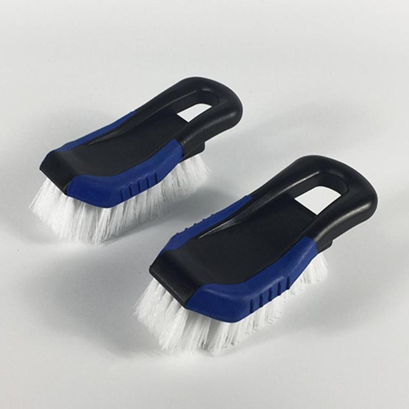 Voiture style tapis brosse tapis pneu nettoyage brosse multifonction Auto soin détaillant nettoyant brosse dépoussiérage outils de lavage