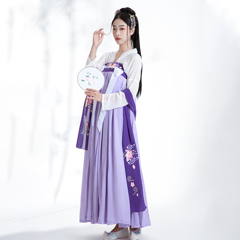 Costume traditionnel Hanfu chinois de danse ancienne pour femmes, robe de photographie, robes folkloriques, tenue de Festival, vêtements de spectacle