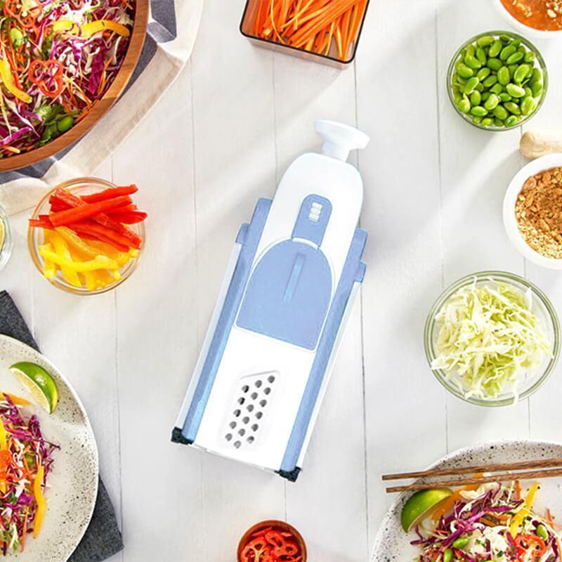 Mintiml Skillful Chef Multifunctional Vegetable Cutter Fruit Slicer Grater Shredders Drain Basket Slicers Gadgets Kitchen Access