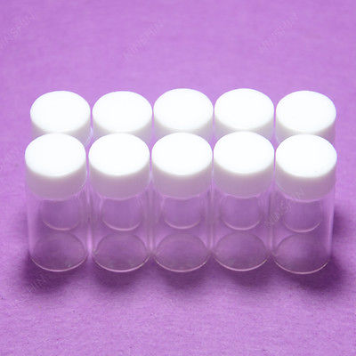 5 ML Clear Reagensfles, Sample, Penicilline Flesjes, Met PP Schroef Deksel, 10 STKS/PARTIJ