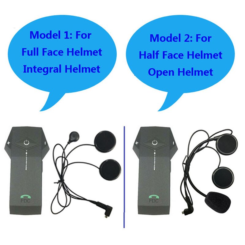 FreedConn COLO Motorcycle Bluetooth Helmet Headset Intercom NFC Techrbike Interhone Motocom 1000M Interp Headphone