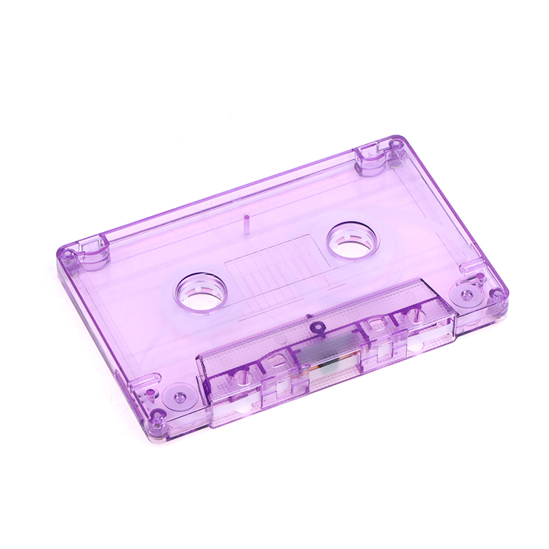 1pc Farbe leere Band hülle Audio- aufnahme Kassetten Band Schale leere Rolle zur Rolle Kassette (kein innerer Kern und äußehe Kasten): Braun