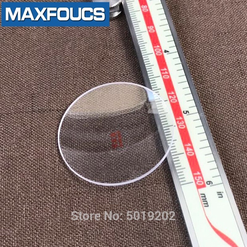 Montre en verre anti-rayures, Double dôme, verre saphir, Transparent cristal 1.0mm, diamètre 20 mm ~ 29.5mm, 1 pièce