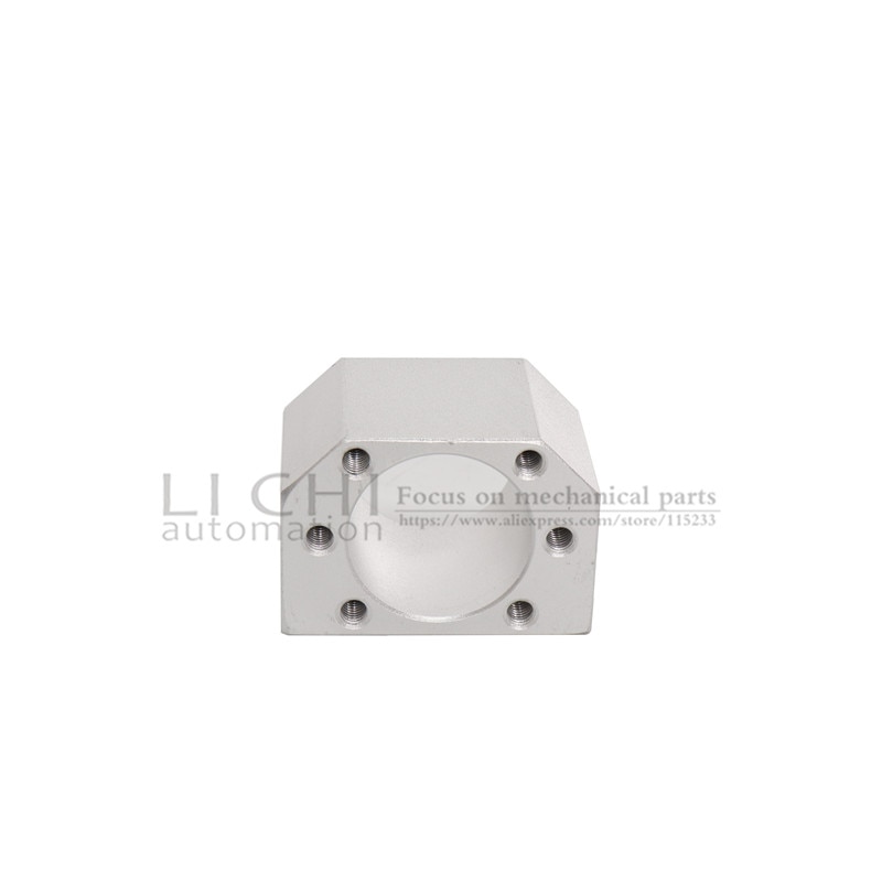 Support de boîtier d'écrou à billes en aluminium pour vis à billes dsg 16h/12/20/25/32mm sfu 1605 sfu 1204 sfu 2005 sfu 3205 cnc pièces cnc