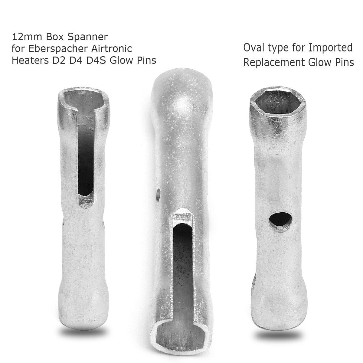 Calentador de aire de coche de 12mm, herramienta de eliminación de Pin brillante para calentadores Airtronic Eberspacher y calentadores importados chinos con Pin ovalado
