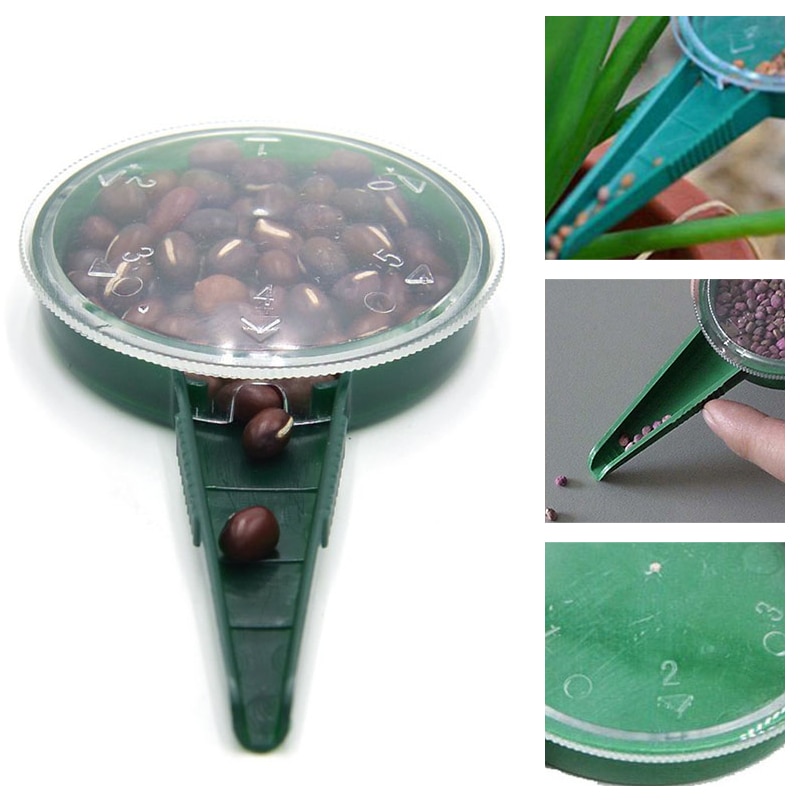 Plantemaskine såmaskine haveplante frø dispenser såmaskine såmaskine frøskive justerbar størrelse formidler såmaskine såmaskine starter såmaskine  d5