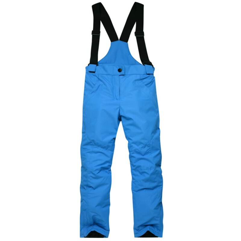 Children Snow Skiing Pants Outdoor Kids Snowboarding Trousers Windproof Thermal Winter Ski Suspender Pant For Girls and Boys