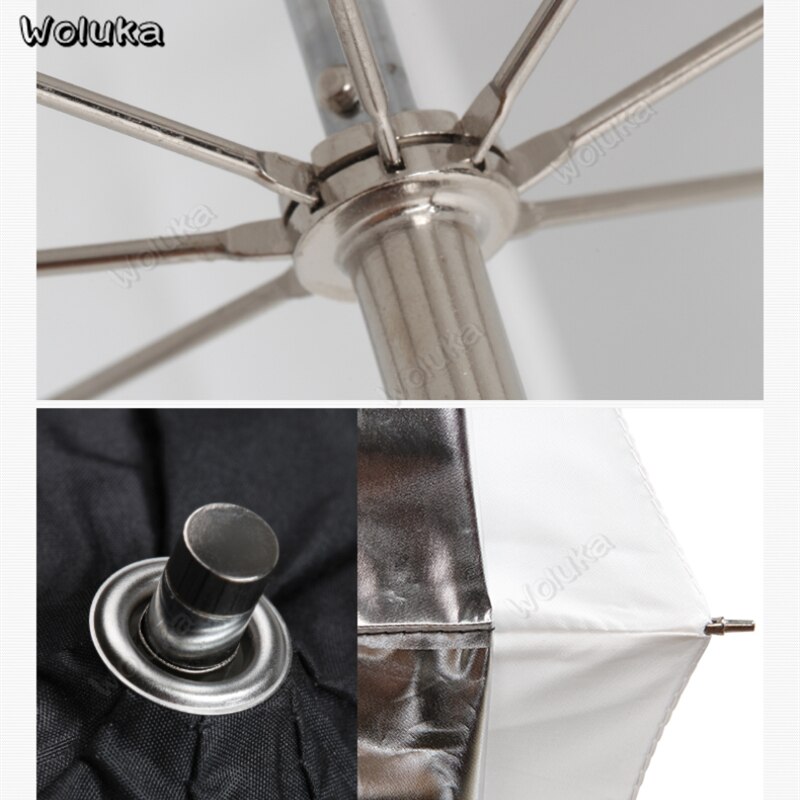 41" Reflective soft white umbrella photography double-layer photo studio umbrella dual-purpose One-whole handle CD50 T10