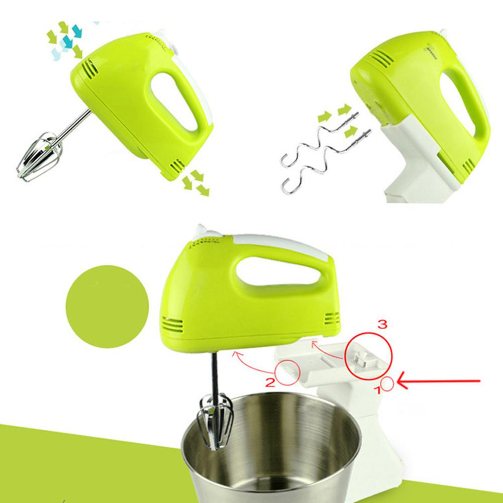 Adoolla 220V cocina soporte mezclador crema batidor de huevos mezclador de masa para pasteles