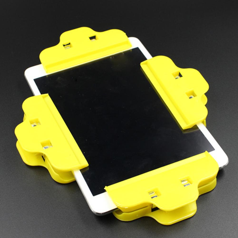 Pantalla de teléfono móvil Clip de plástico apertura pegamento fijación accesorio fijación abrazadera soporte Smartphone herramientas de reparación de tabletas