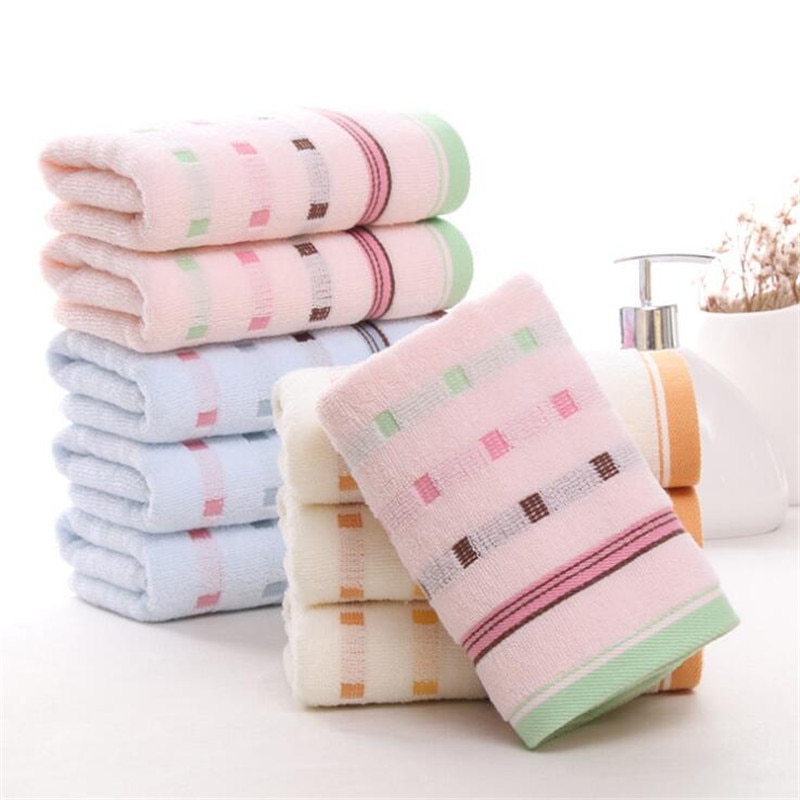 Toalla de algodón para la cara de 34x75cm, toalla de mano seca y absorbente, para cocina, baño, ducha suave, toallas de cara de SPA, Toalla de baño para natación