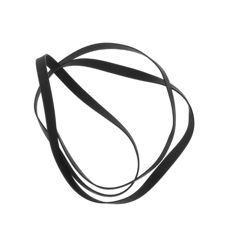 Drivrem gummi skivspelare överföringsrem 5mm 4mm ersättningstillbehör phonoband