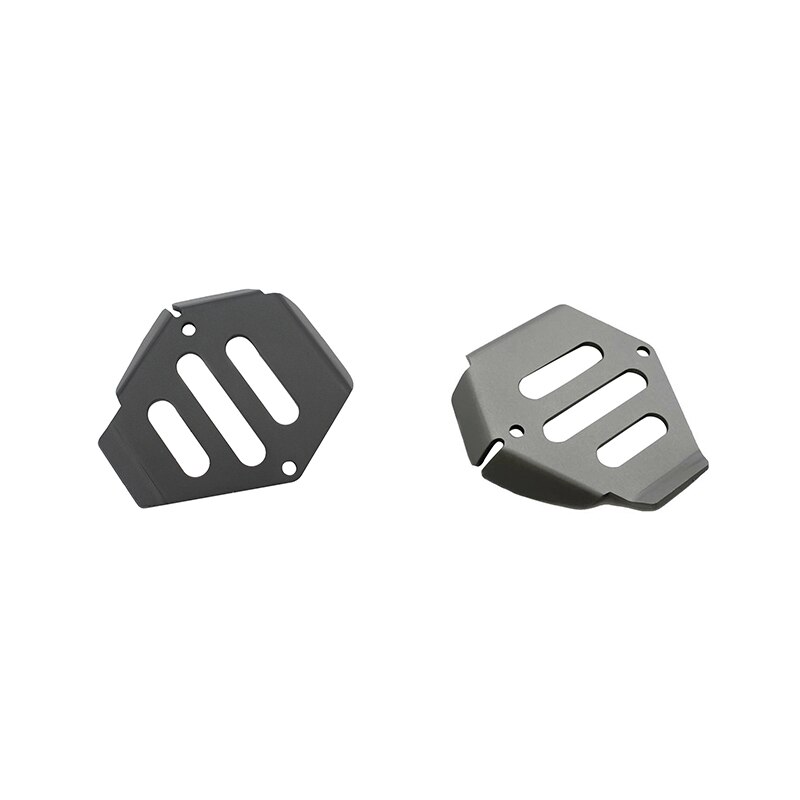 Aluminium Auspuff Klappe Abdeckung Schutz Schutz Für-BMW R Neun T R1200GS ADV RT