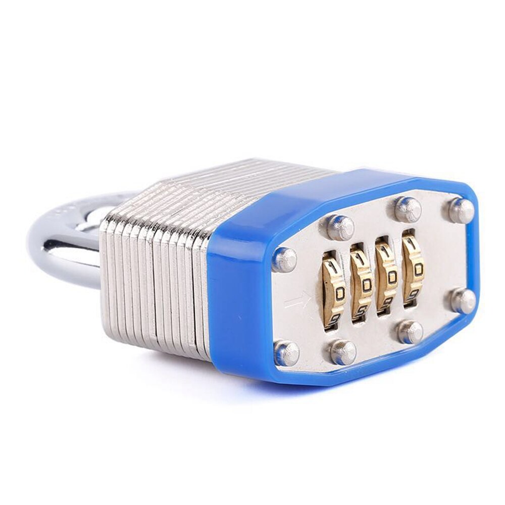 4 Digit Outdoor Safety Laminated Combination steel safety Padlock(038)