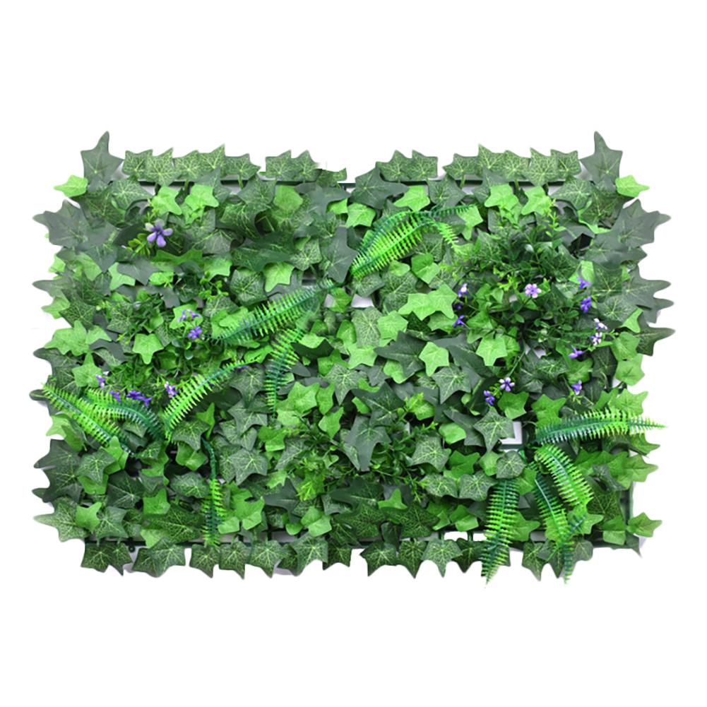 Simuleringsanlæg væg topiary grønne paneler privatliv skærm hegn tunge kunstige buksbom paneler topiary hæk plante: -en