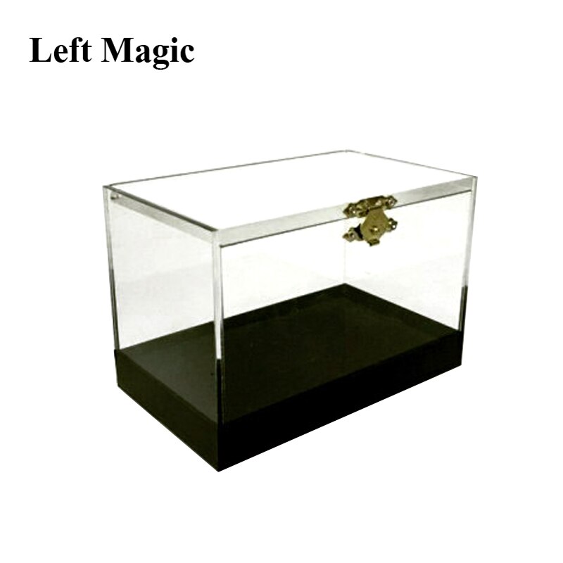 Caja Pro Switch trucos de Magia de mago Primer plano ilusiones truco accesorio que aparece transformando objetos Caja Mágica transparente