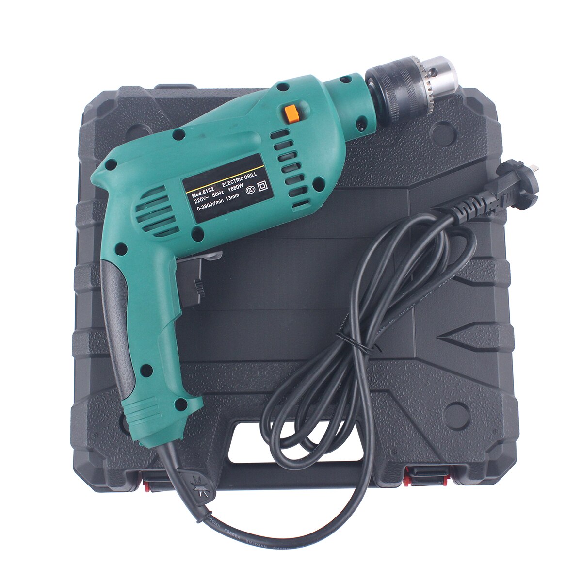 220v 230V 1680W Electric Home Power Tools Multi-function Adjustable Impact Drill Household Drill Rotary Tool Electric Drill EU