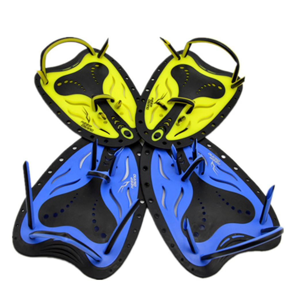Professionelle 1 Paar Schwimmen Paddel Einstellbare Hand Fin Ausbildung Tauchen Paddel Handschuhe Paddel Heißer Wassersport Ausrüstung
